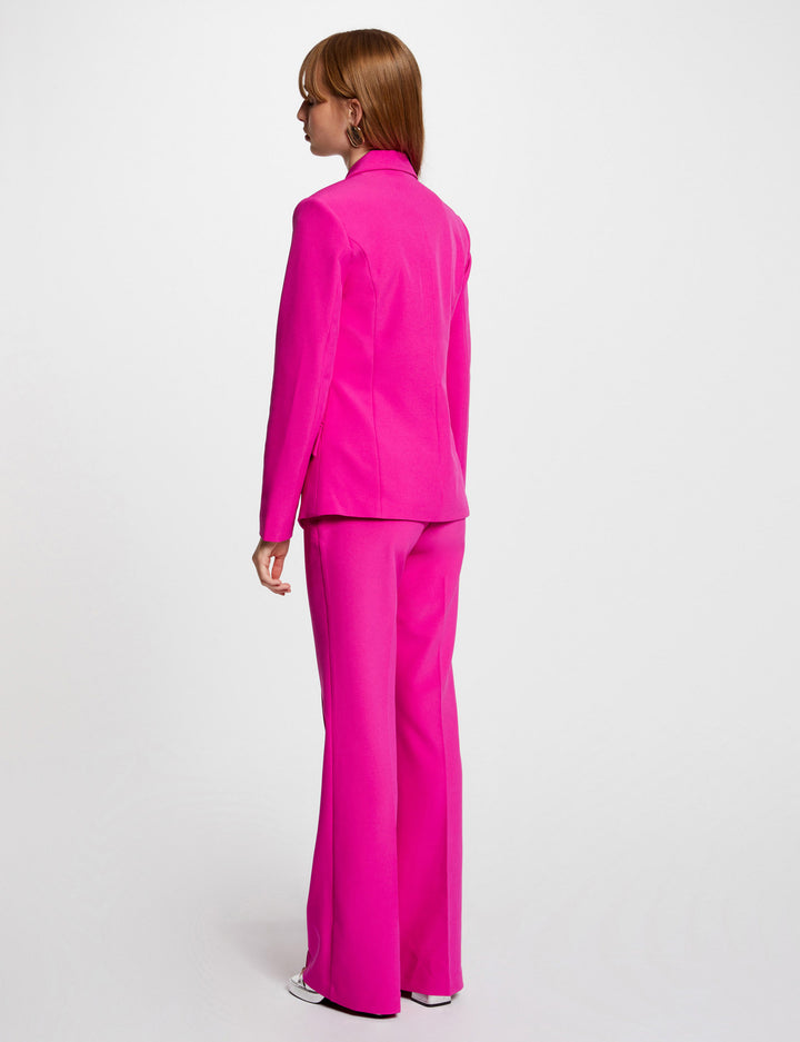 Blazer droit manches longues