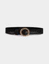 Ceinture élastiquée tressée