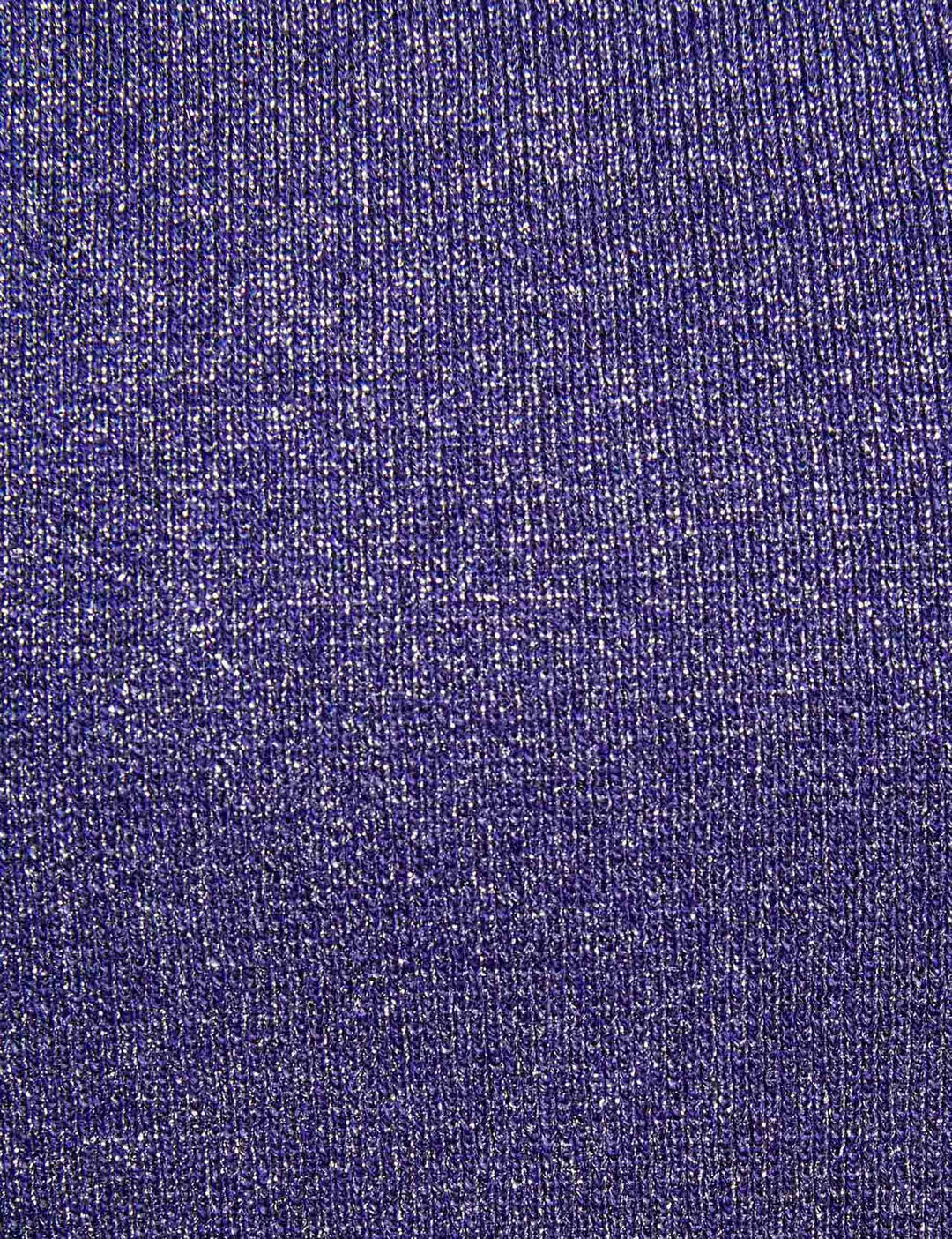 Pull manches courtes fils métallisés