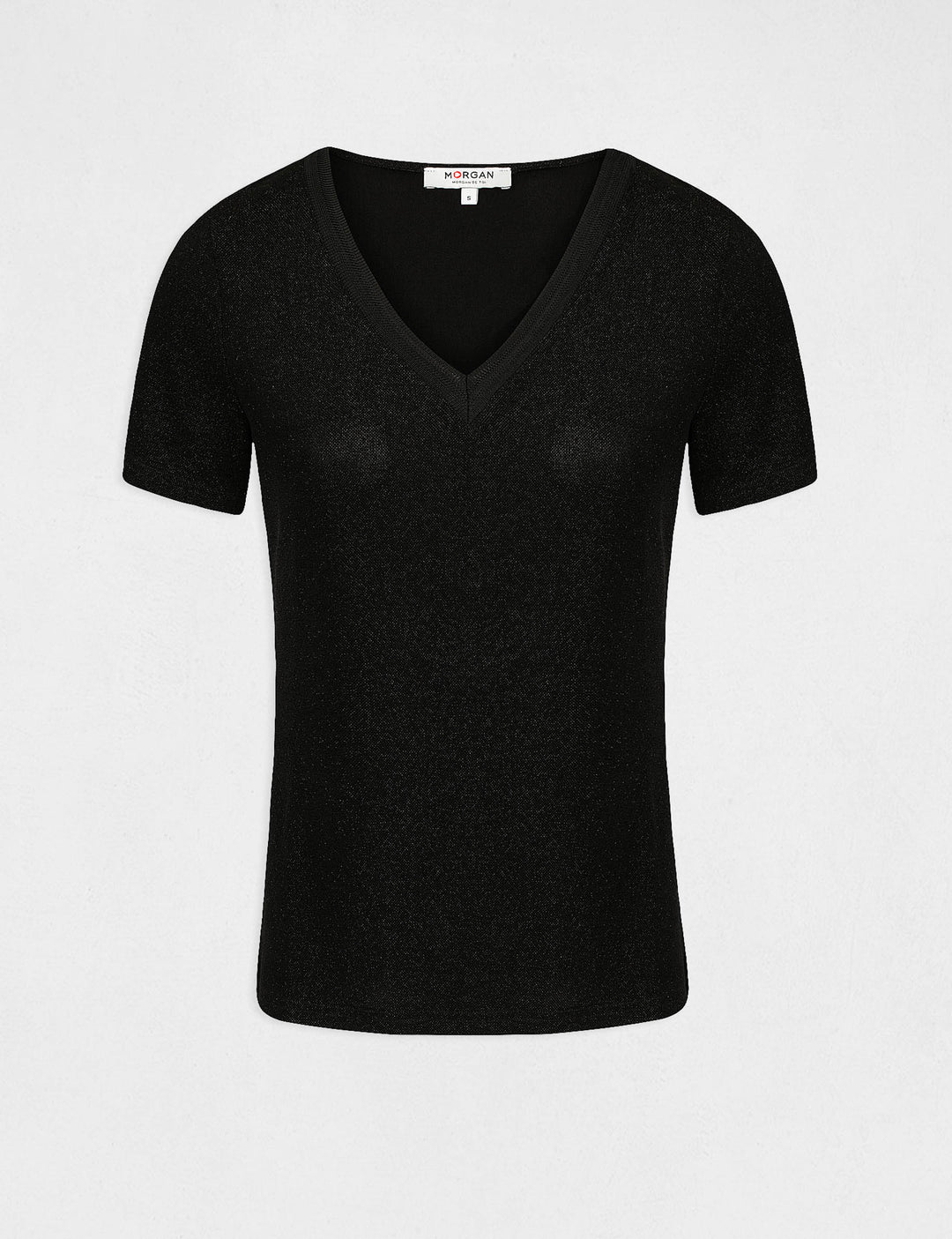T-shirt manches courtes avec col en V
