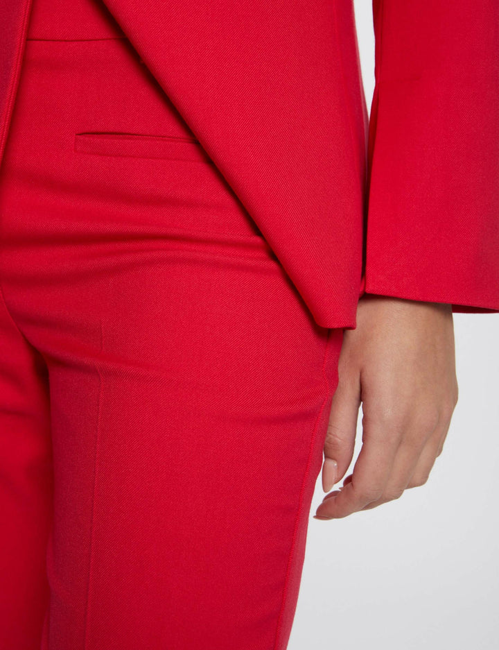 Pantalon ajusté à  pinces