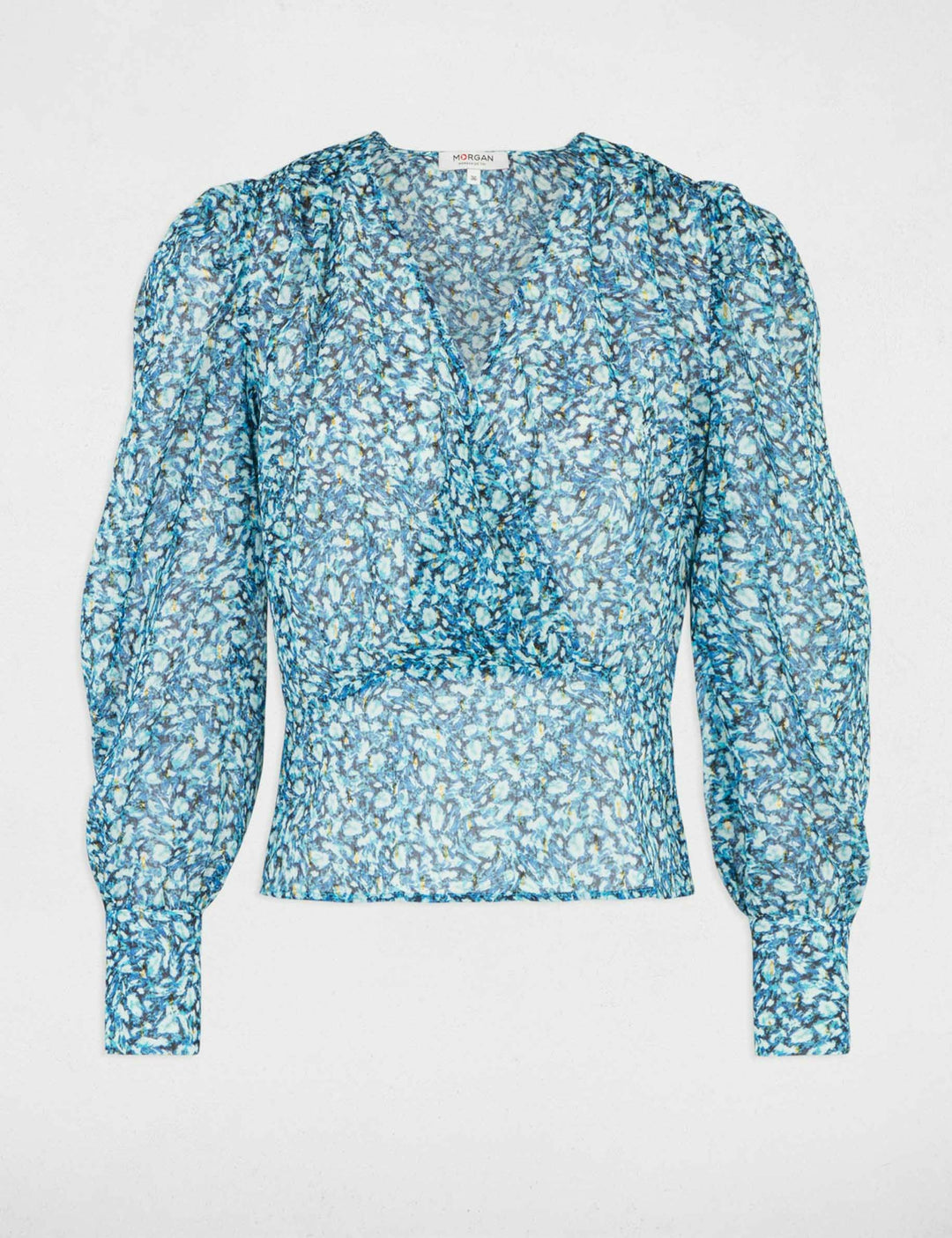 Blouse imprimé abstrait