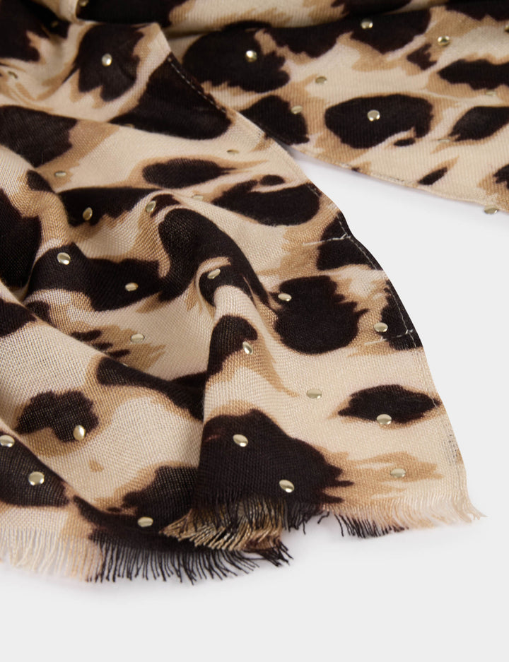 Foulard imprimé léopard