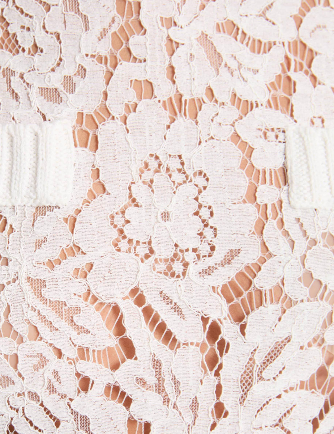 Pull manches courtes dentelle