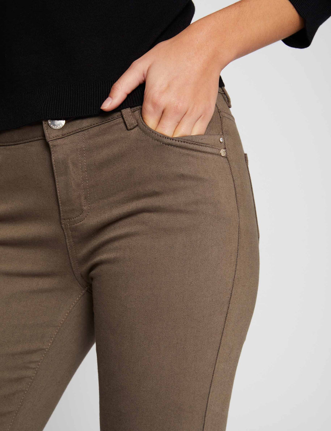 Pantalon skinny taille basse