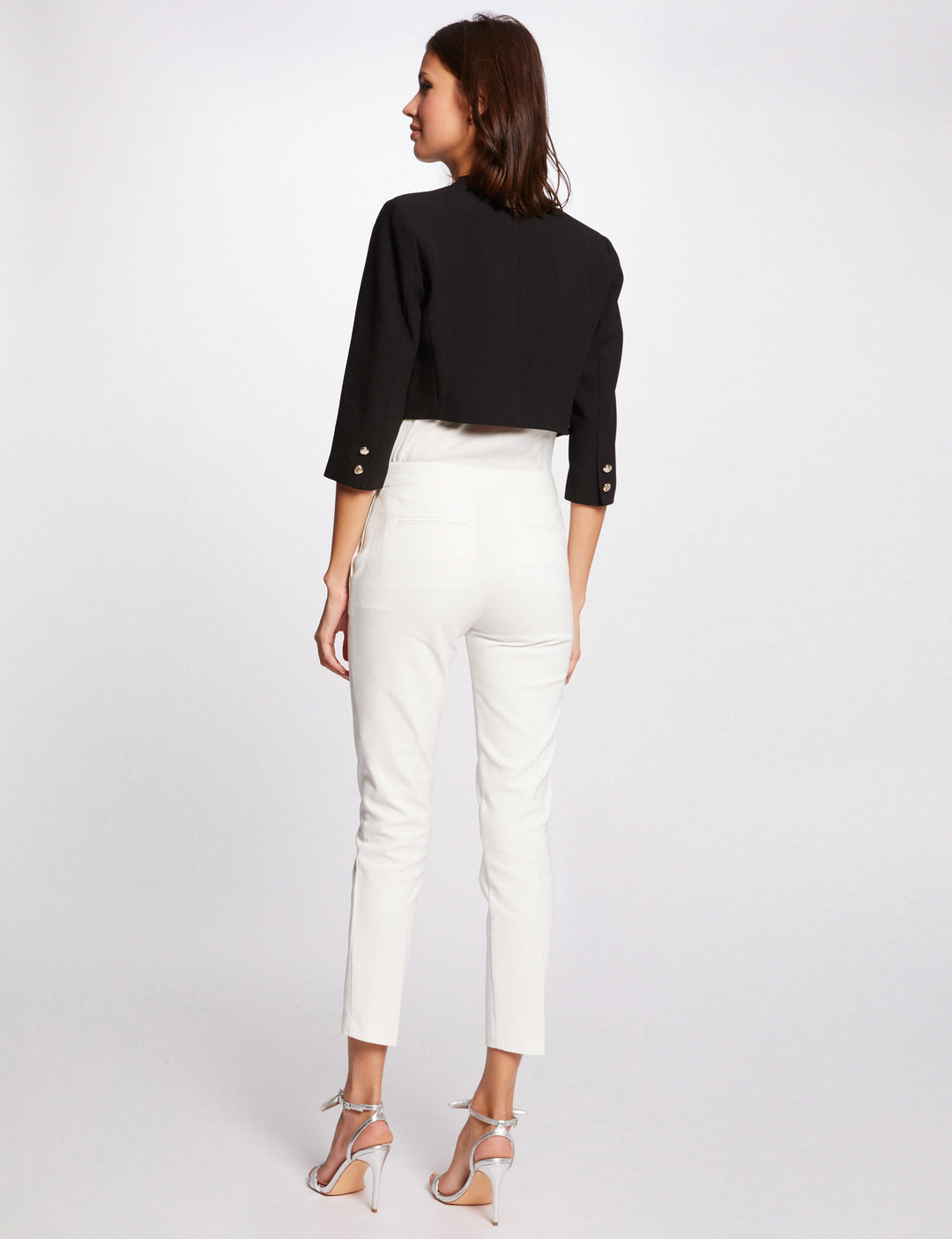 Veste droite manches 3/4
