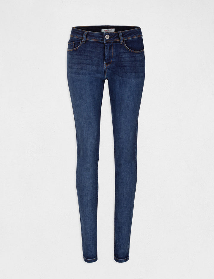 Jeans slim taille standard à  poches