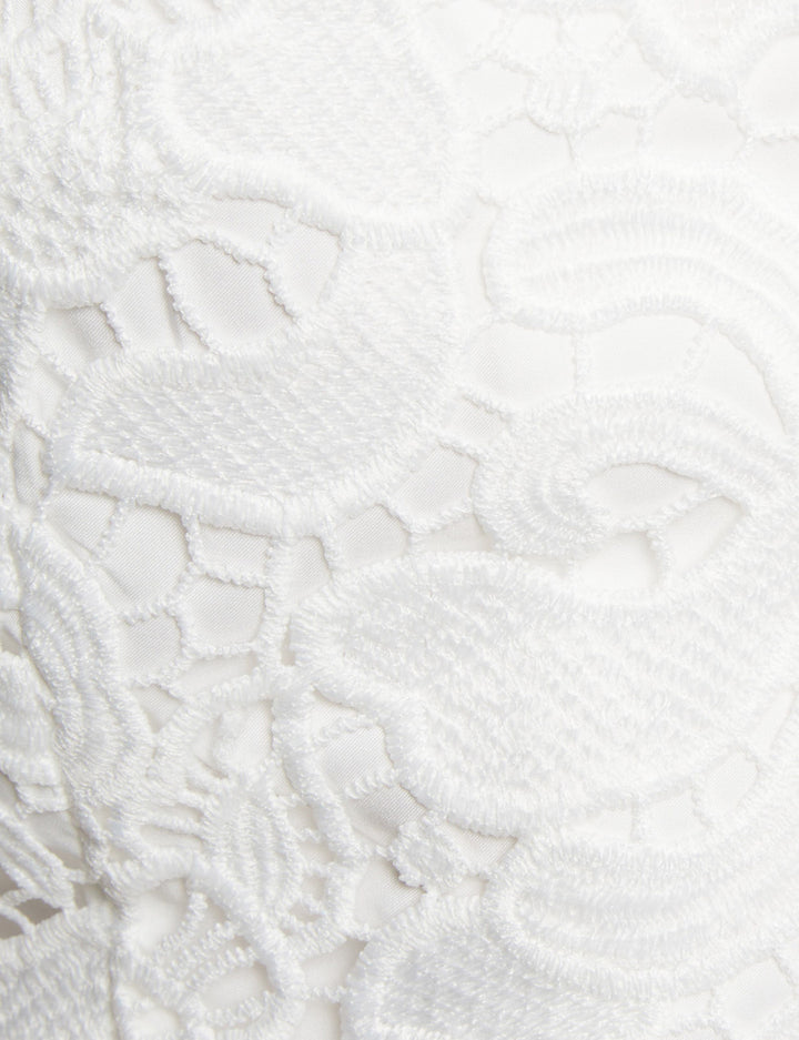 Gilet sans manches dentelle