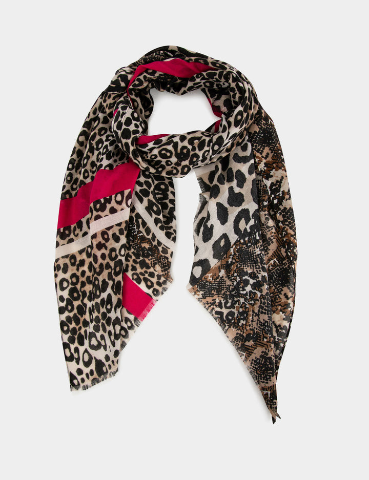 Foulard imprimé animalier