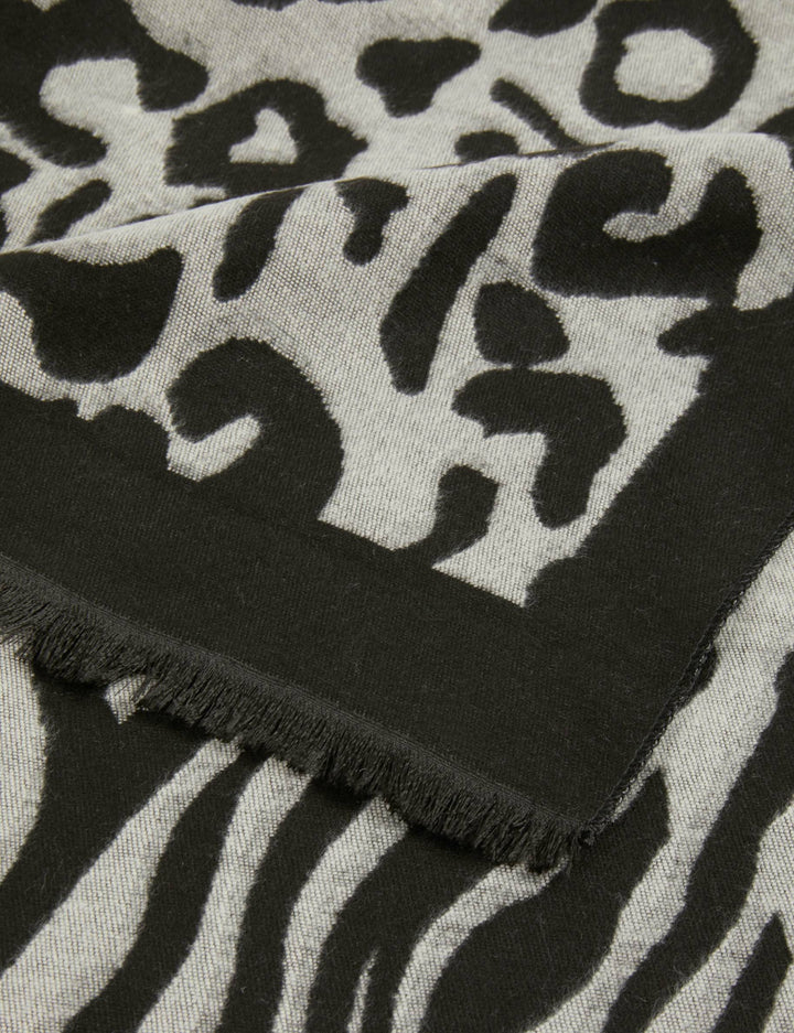 Écharpe imprimé animalier
