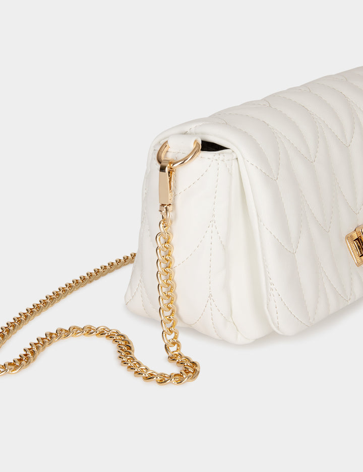 Sac matelassé anse tressée