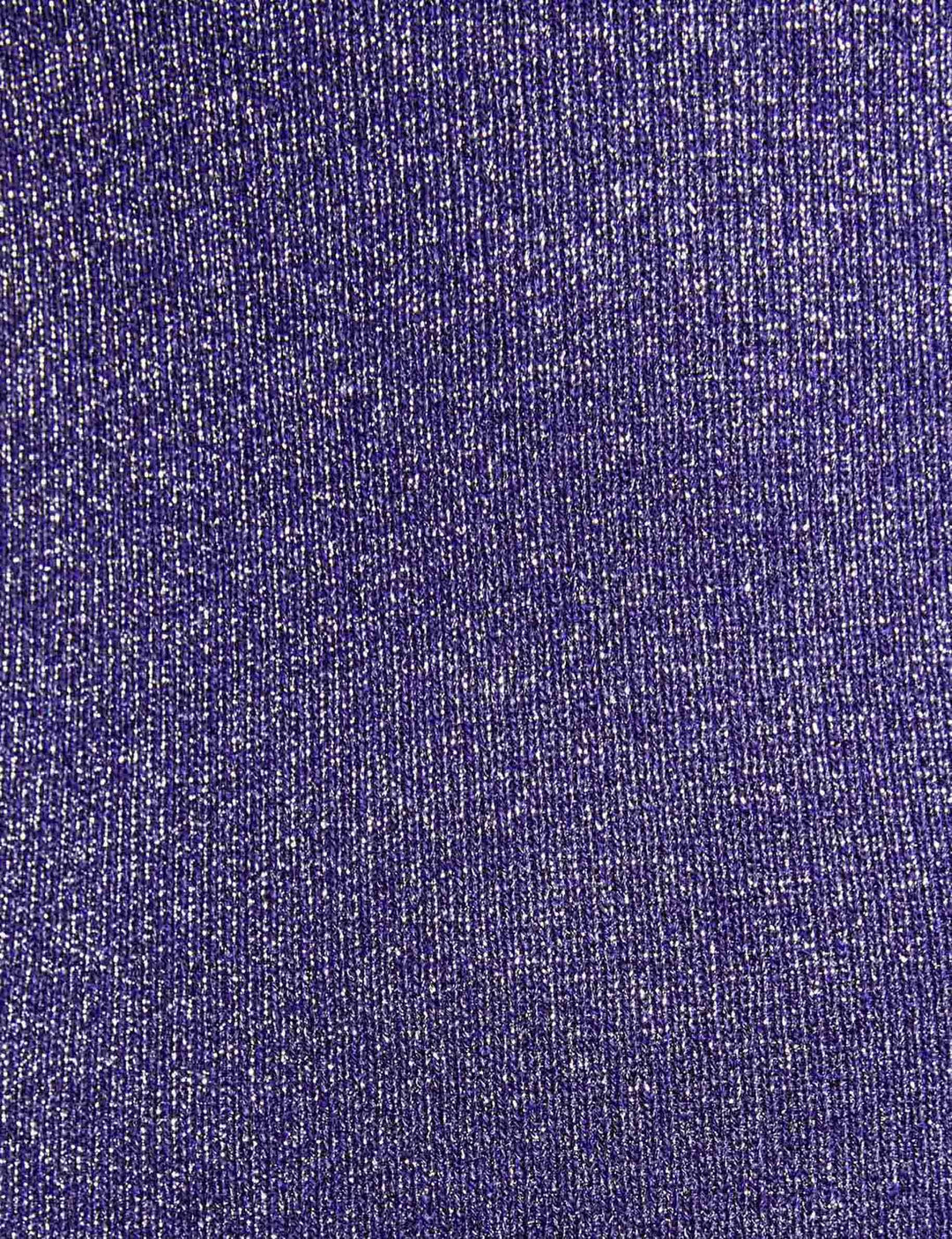 Robe pull midi ajustée fils métallisés