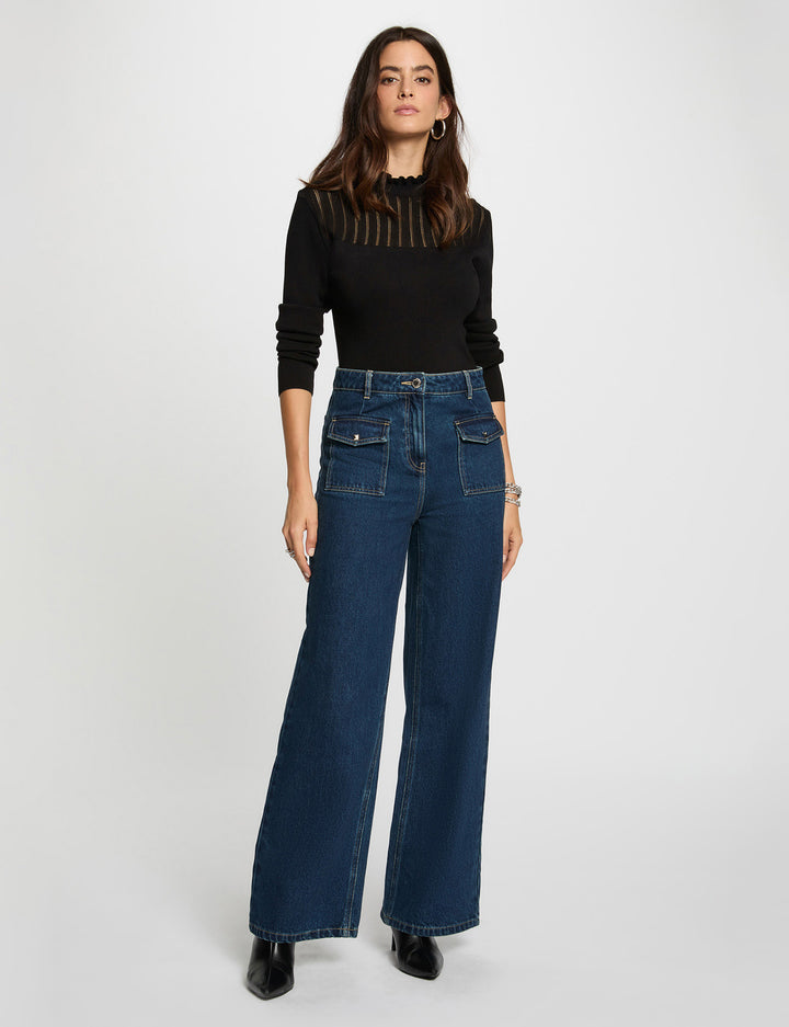 Pull col montant
