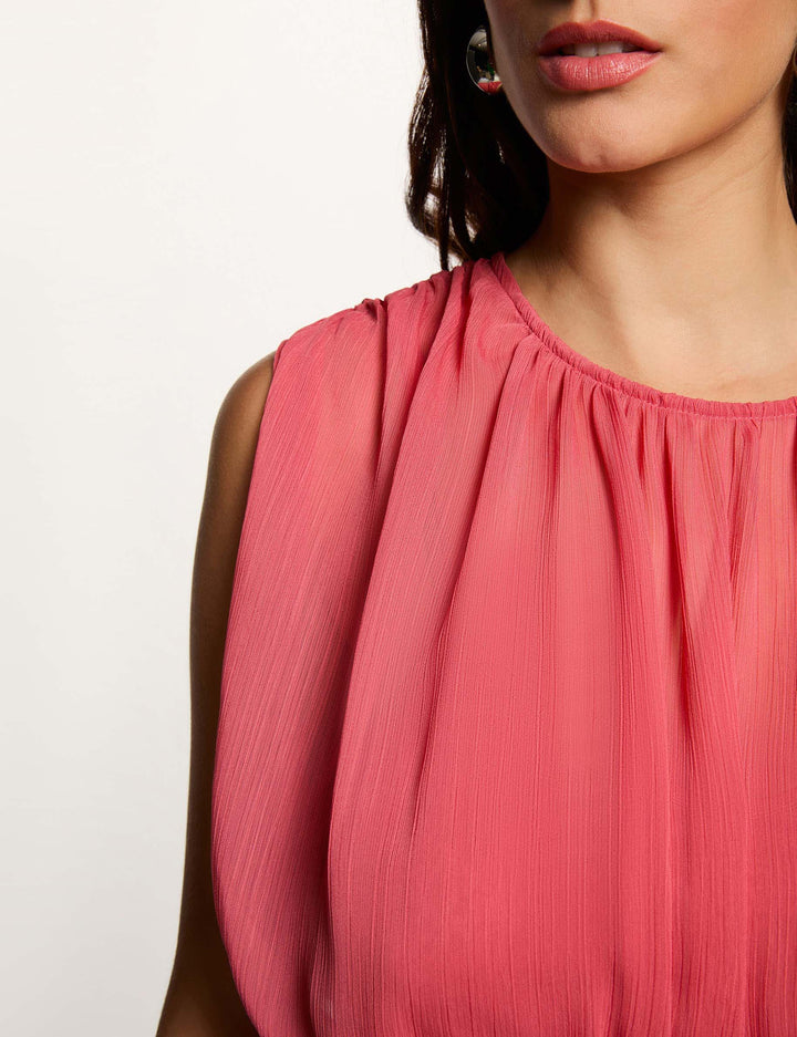 Robe longue drapée