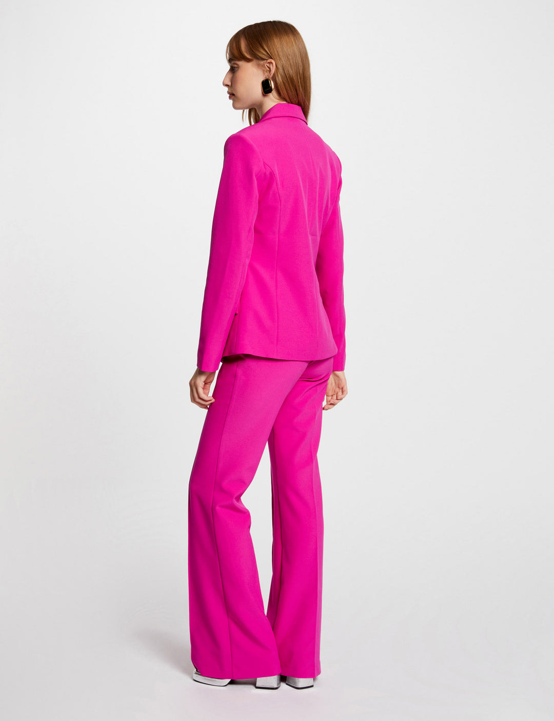 Pantalon bootcut à  pinces