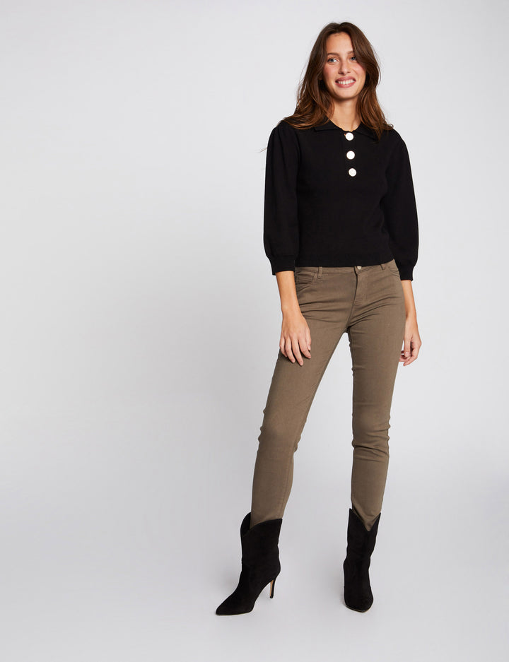 Pantalon skinny taille basse