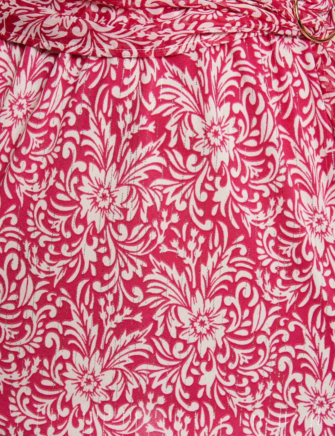Robe courte cintrée imprimée