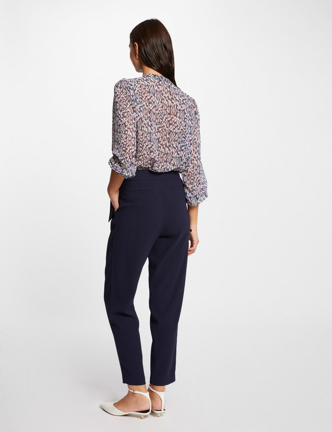 Pantalon droit fluide