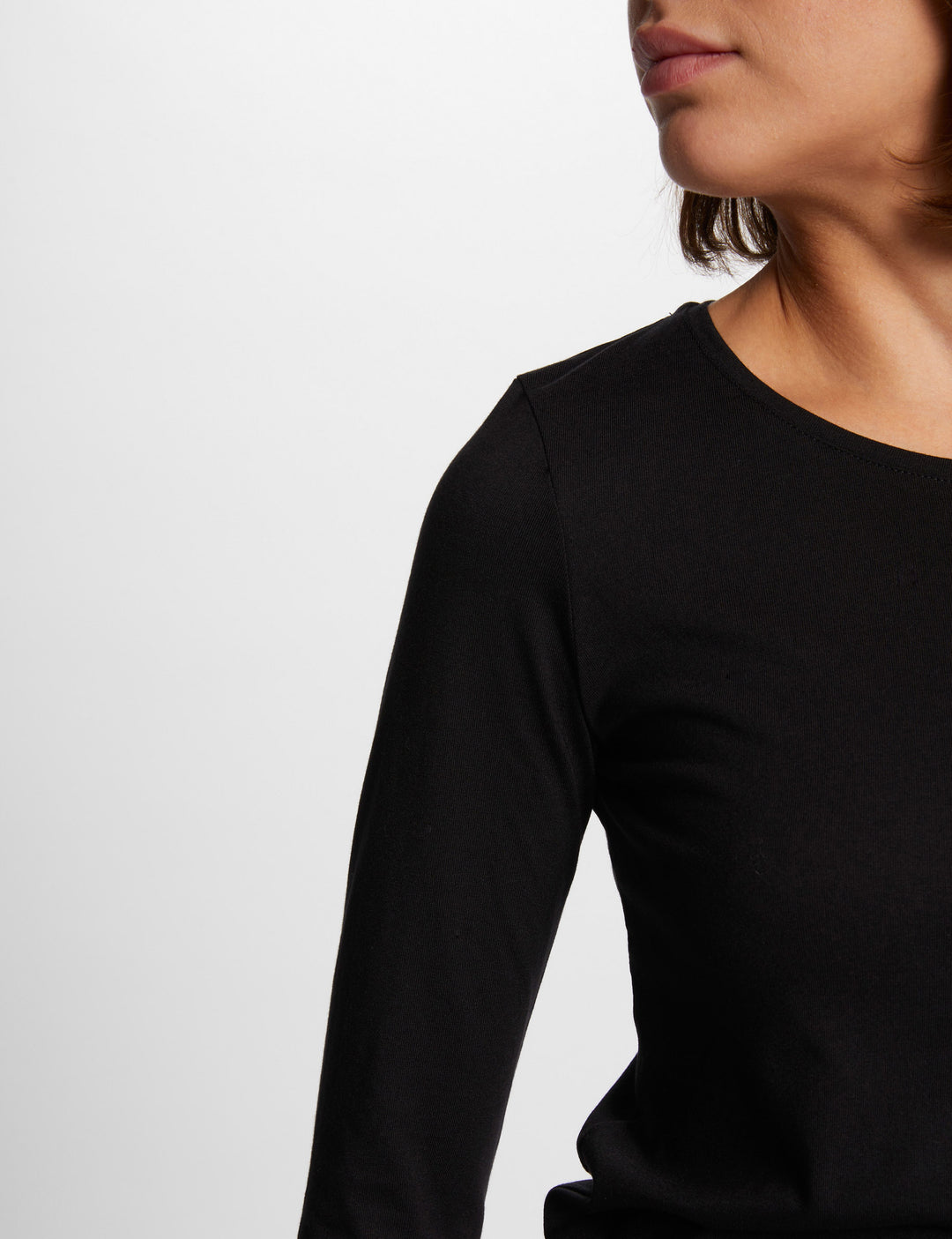 T-shirt manches 3/4 brodé