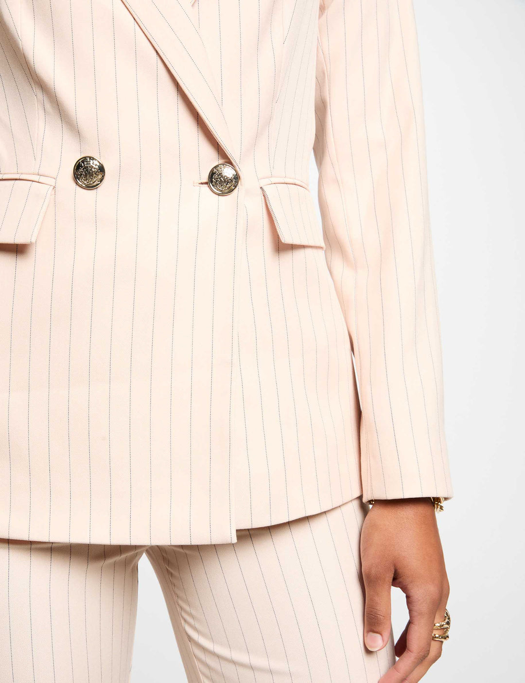Blazer cintré rayé