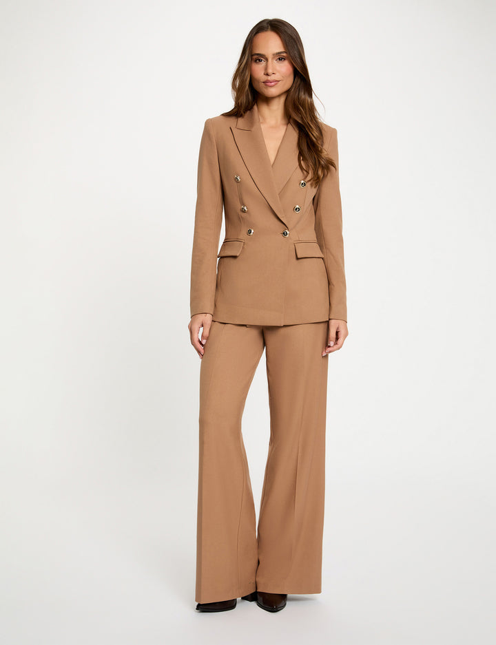 Blazer ajusté manches longues