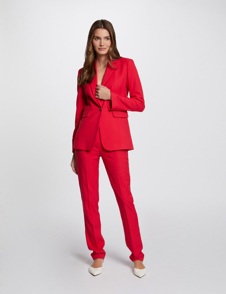 Pantalon ajusté à  pinces