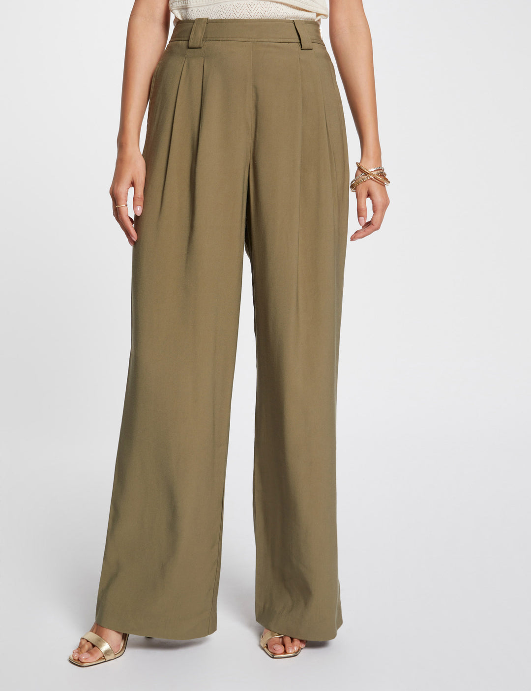 Pantalon large fluide