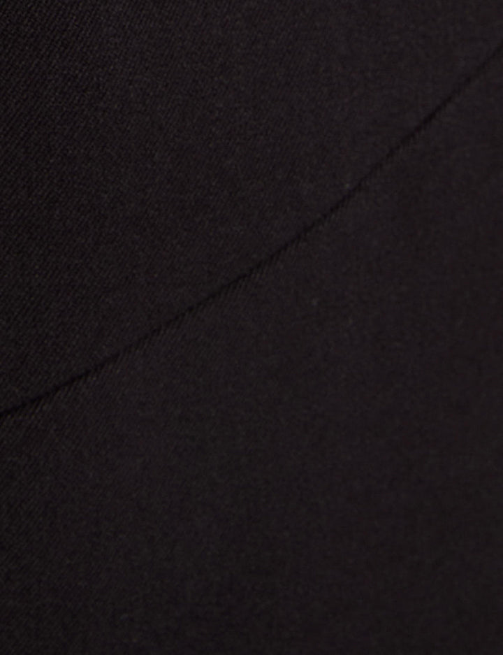 Robe courte ajustée zippée