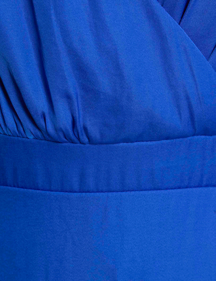 Robe longue droite fluide