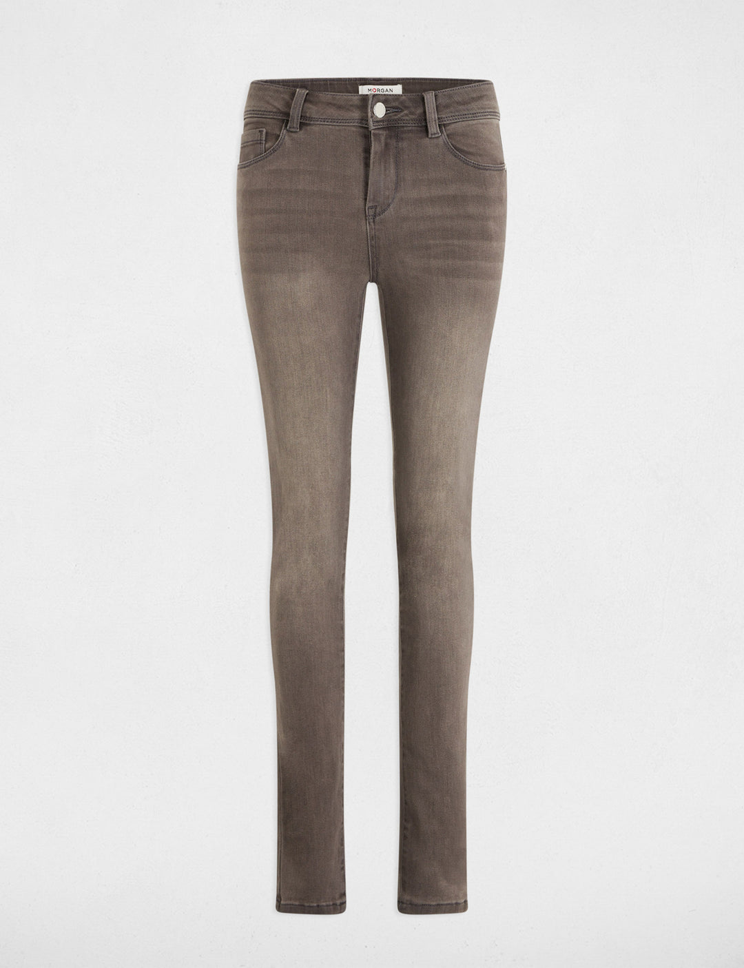 Jeans slim taille standard à  poches