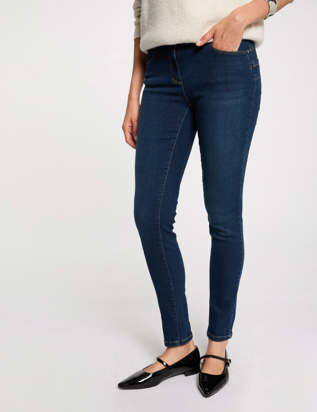Jeans slim taille standard