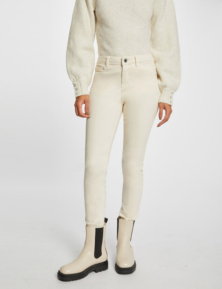 Pantalon slim taille standard