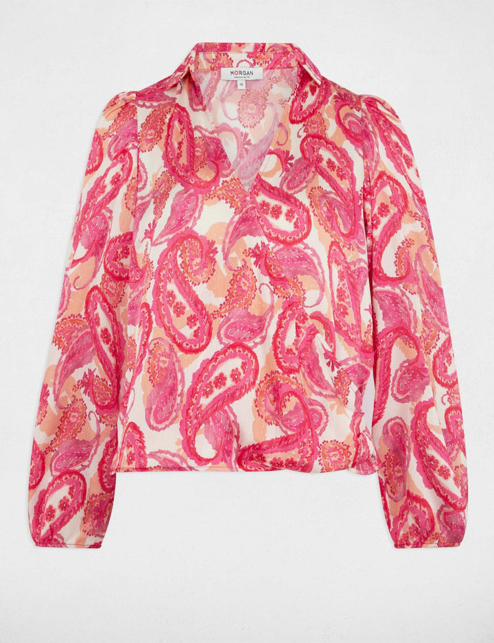 Blouse manches longues