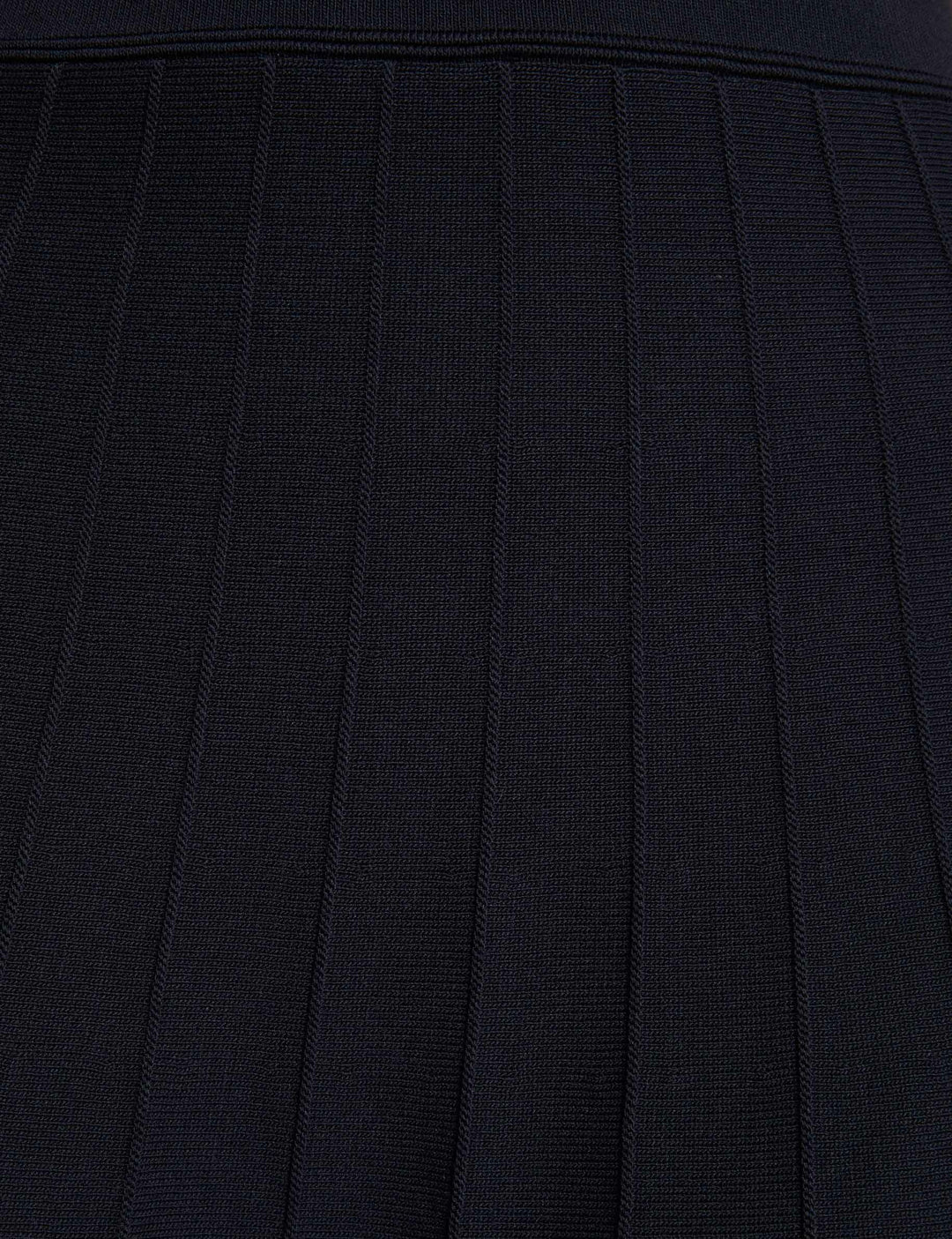 Robe tricot trapèze à  boutons