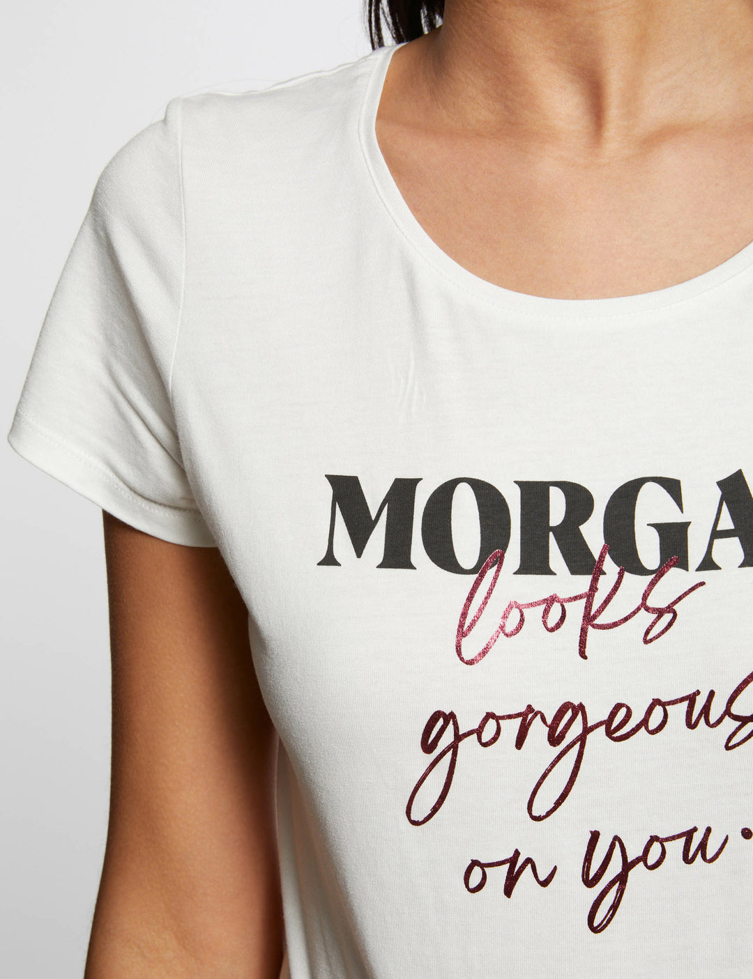 T-shirt à  inscription