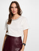T-shirt manches courtes bijoux