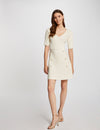 Robe tricot courte trapèze
