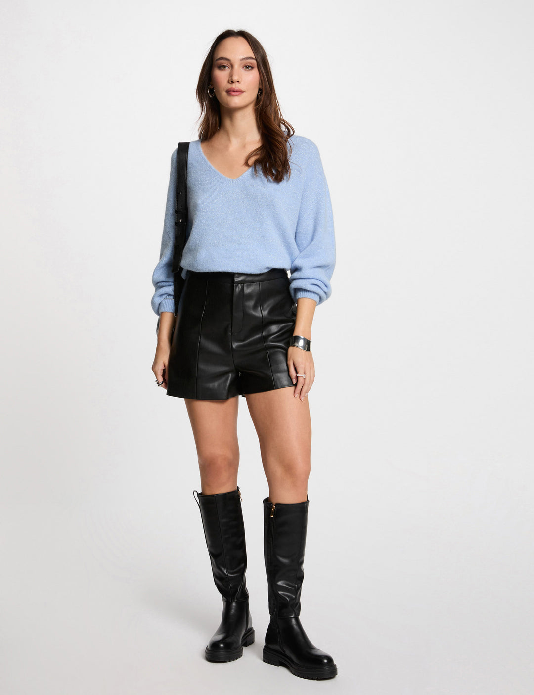 Pull col en V