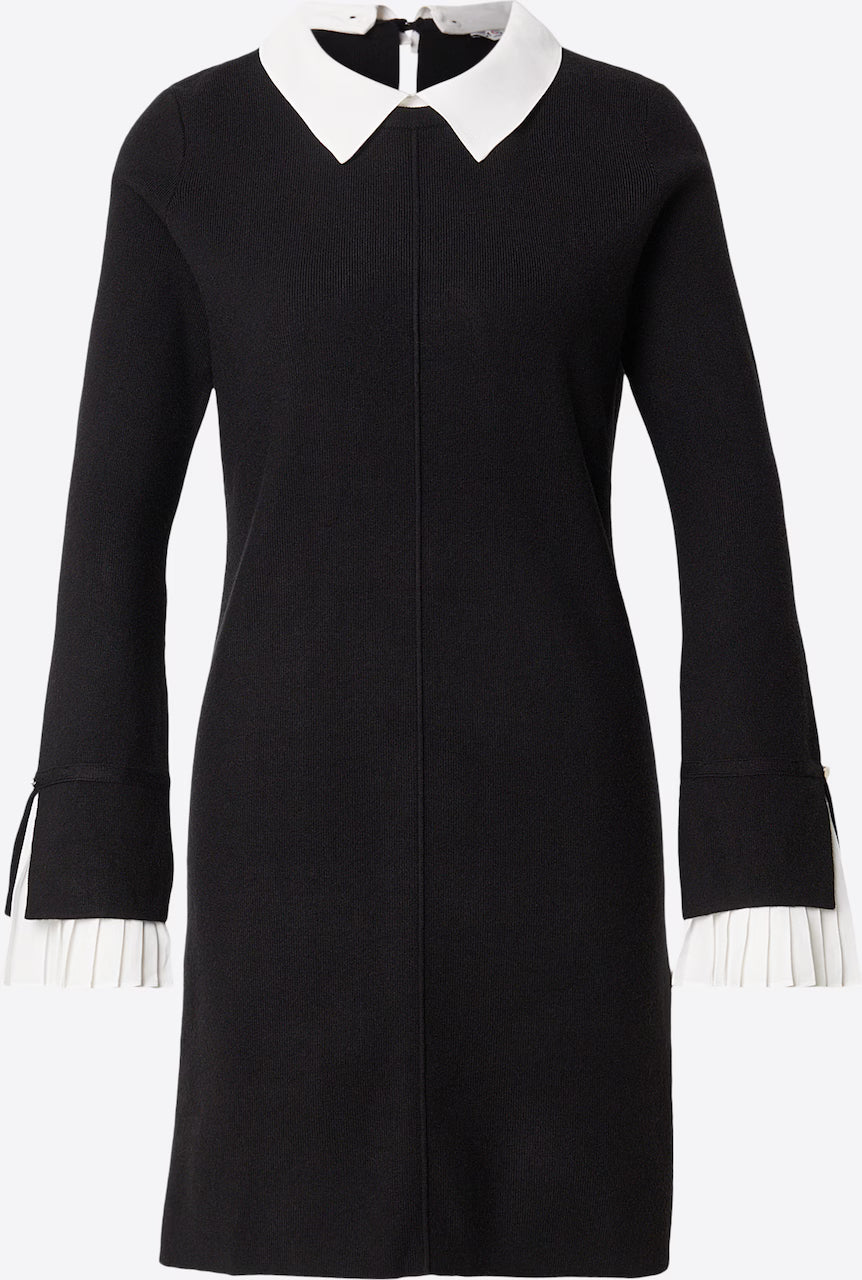 Robe courte à manches longues