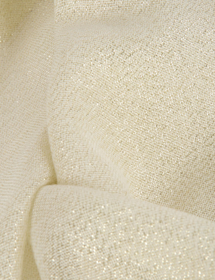 Foulard fils métallisés