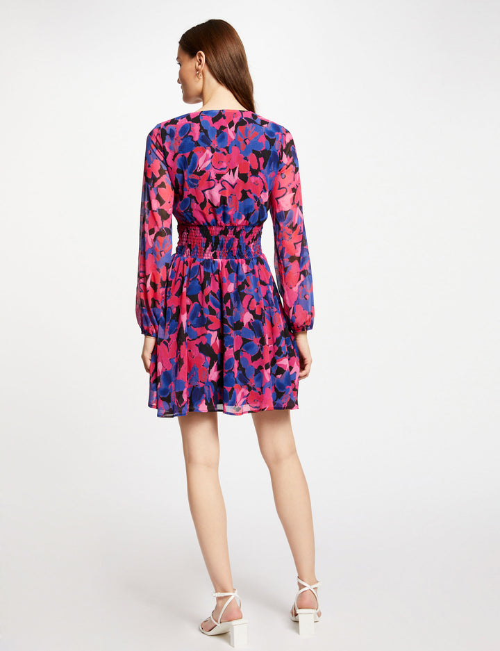 Robe cintrée imprimé floral