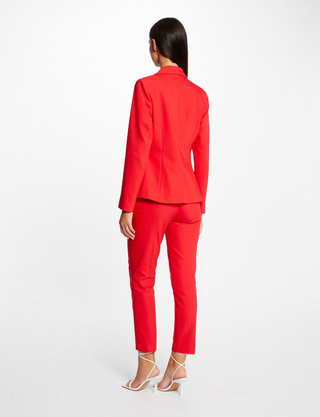 Veste city cintrée avec boucle
