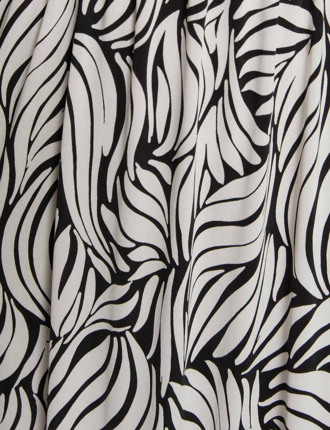 Robe longue droite imprimée