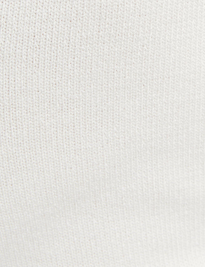 Pull sans manches ajouré