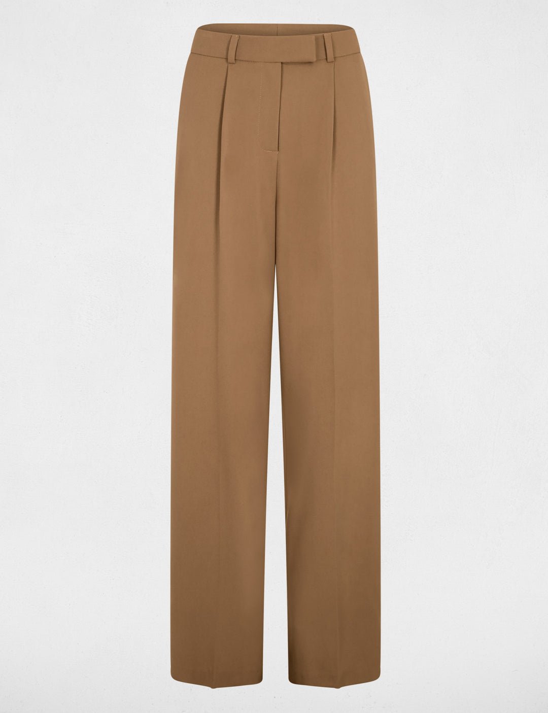 Pantalon large taille haute