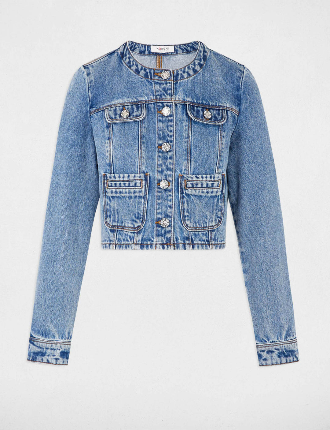 Veste courte en jean