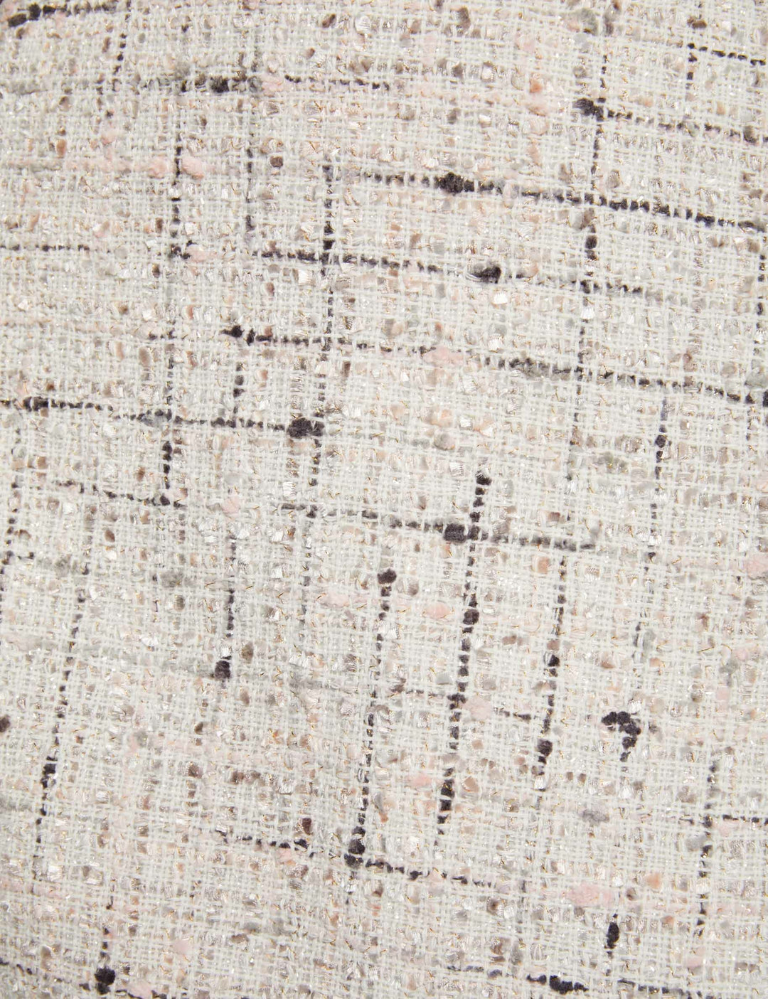Jupe courte droite tweed