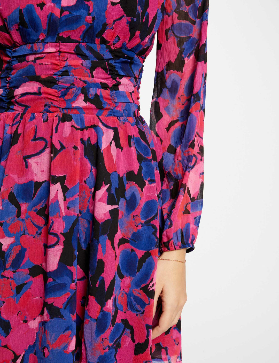 Robe cintrée imprimé floral