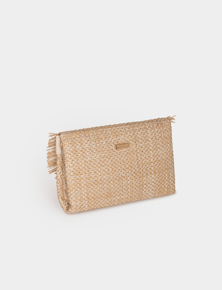 Sac tressé à  franges