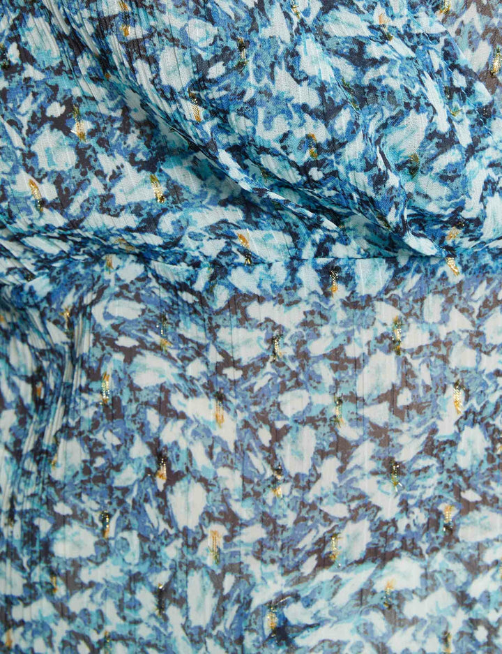 Blouse imprimé abstrait